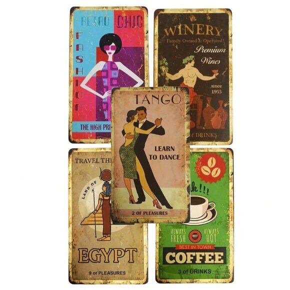 Rustic Fortune Tarot Card Deck 80 Card Deck NWT - Picture 3 of 4